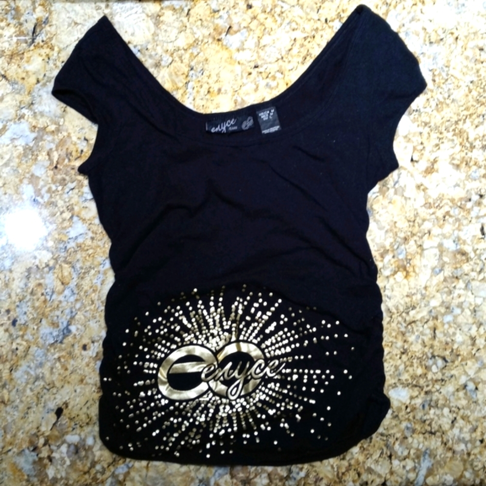 Vintage Enyce Cropped Shirt Size M
